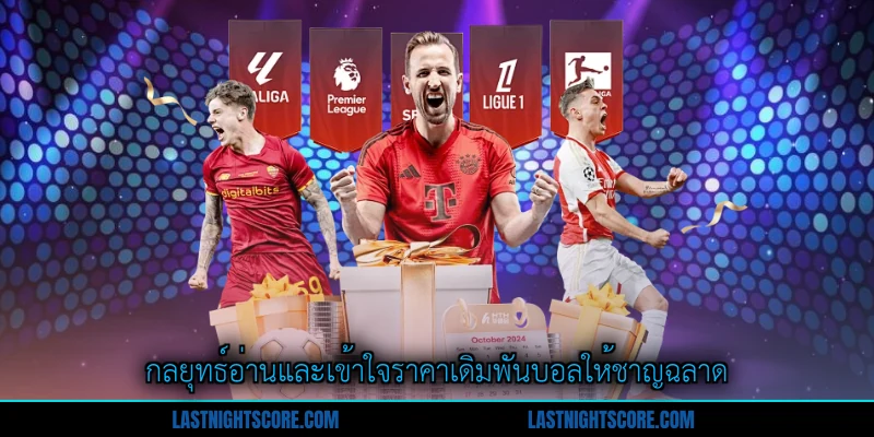 วิธีอ่านราคาบอล - คู่มือฉบับสมบูรณ์สำหรับนักเดิมพัน 3 กลยุทธ์อ่านและเข้าใจราคาเดิมพันบอลให้ชาญฉลาด